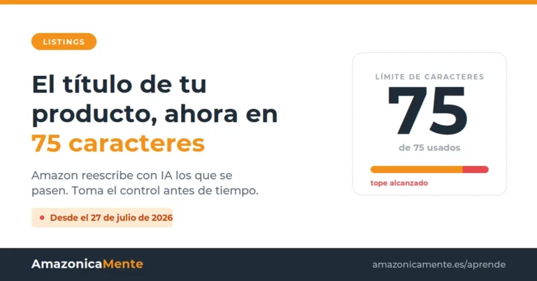 Amazon Titulos 75 Caracteres | AmazonicaMente